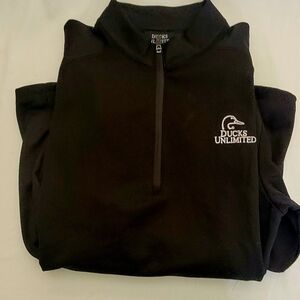 Ducks Unlimited Black Performance Jacket -  XL New No Tags
